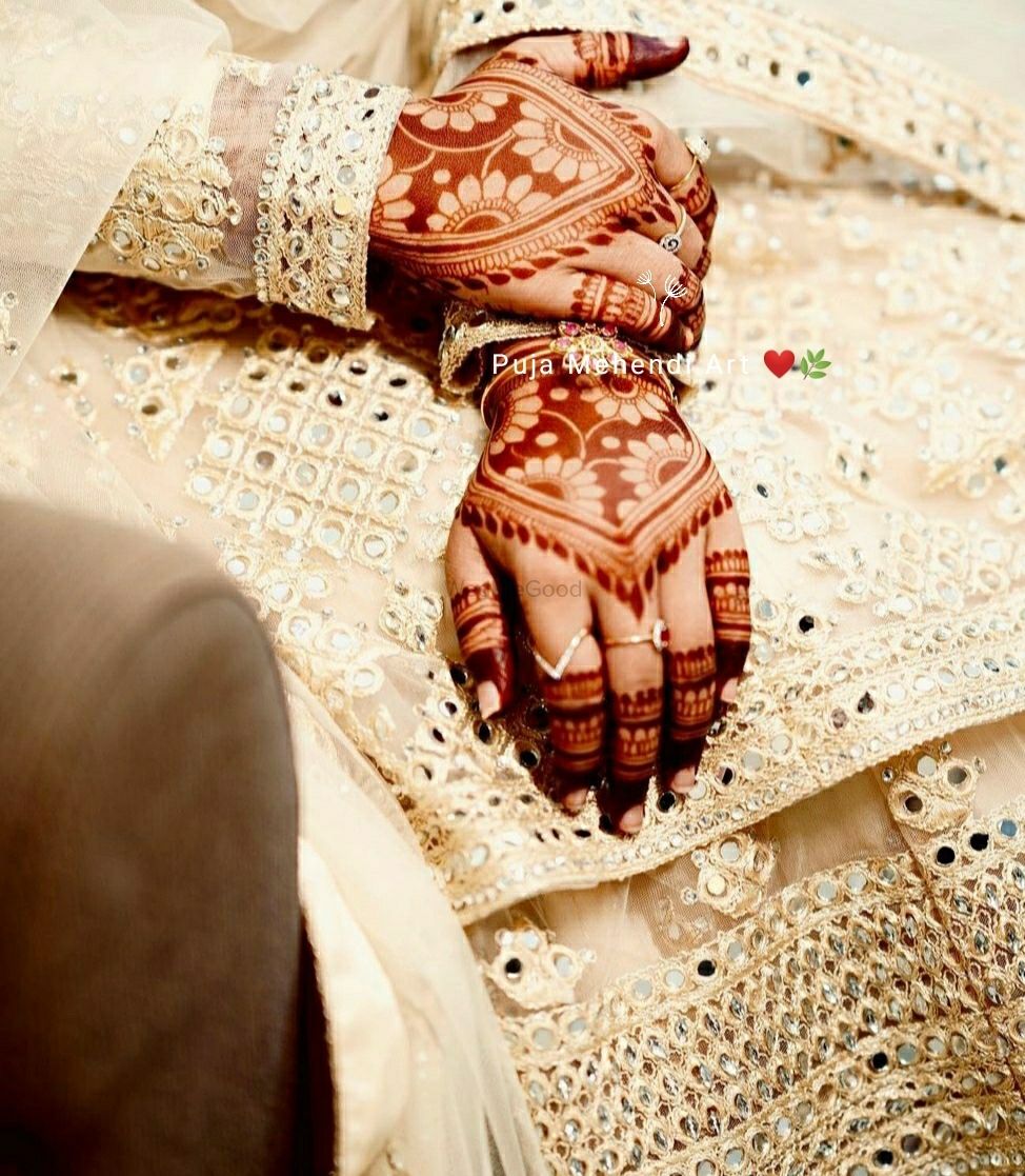 Photo From Semi Bridal Henna - By Puja Mehendi Art