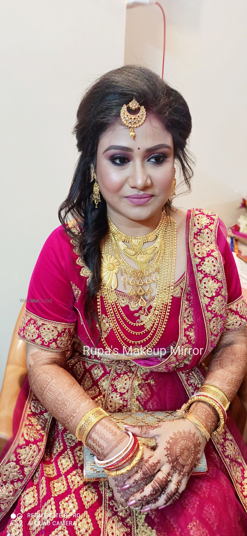 Photo From Reception bridal makeover-66 - By Rupa's Makeup Mirror