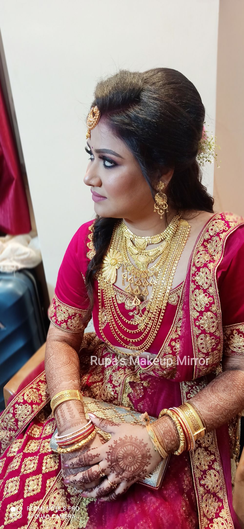Photo From Reception bridal makeover-66 - By Rupa's Makeup Mirror