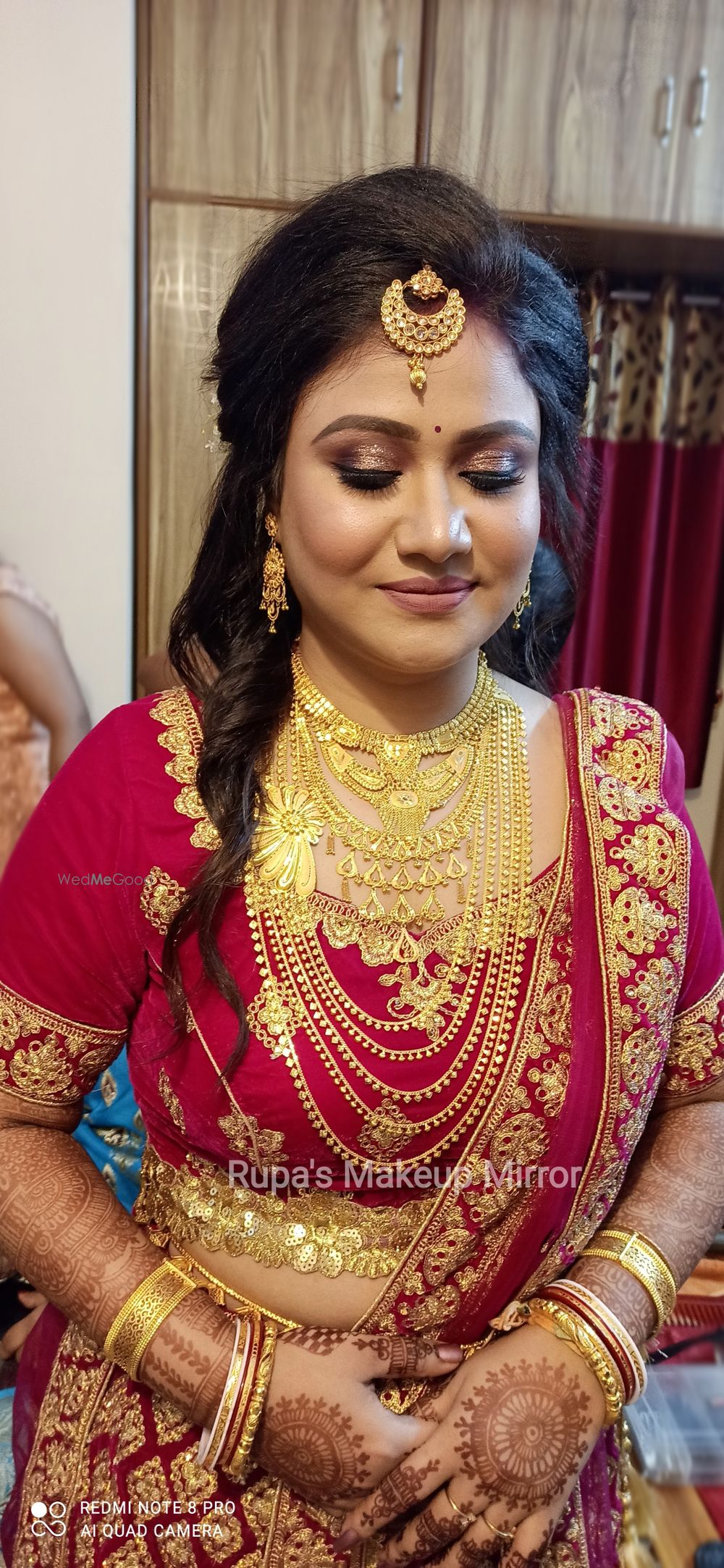 Photo From Reception bridal makeover-66 - By Rupa's Makeup Mirror