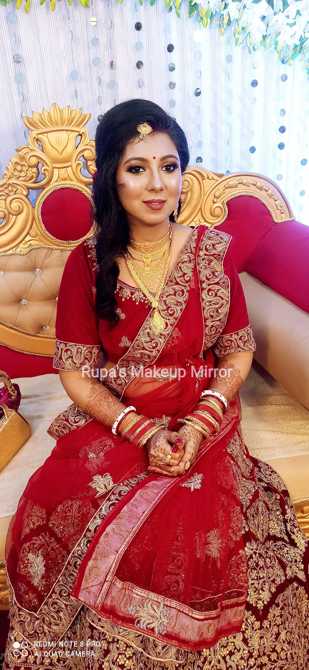 Photo From Reception Bridal Makeover-67 - By Rupa's Makeup Mirror