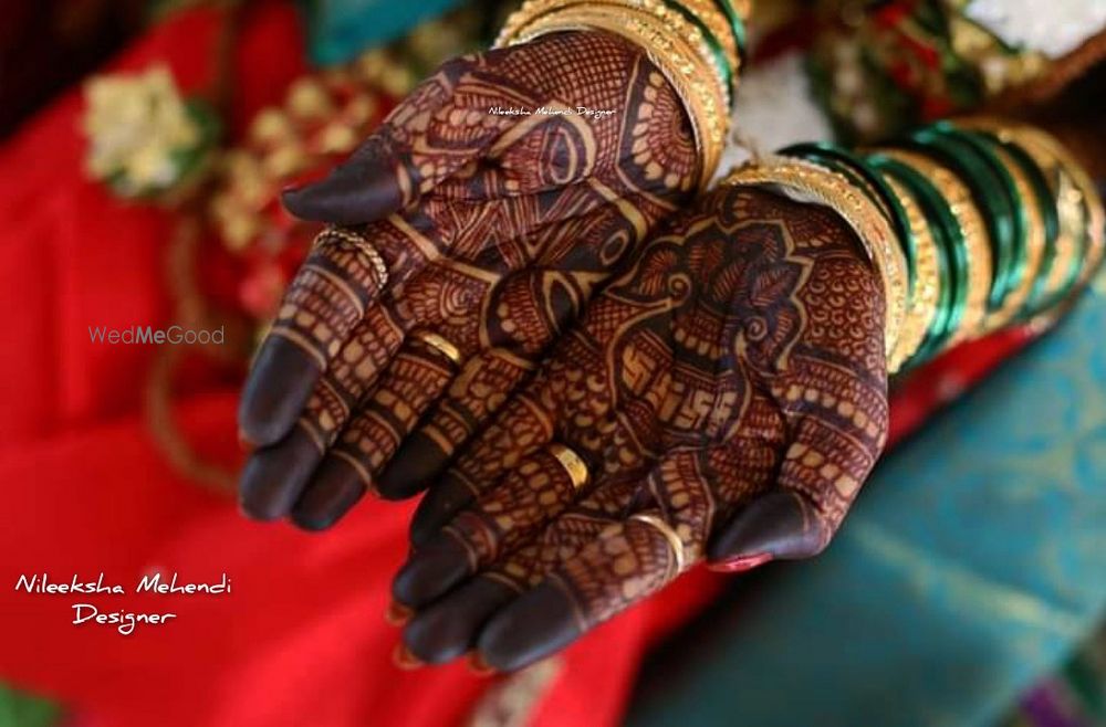 Photo From Bride :  Gayatri sopte - By Neeliksha Mehendi Designer