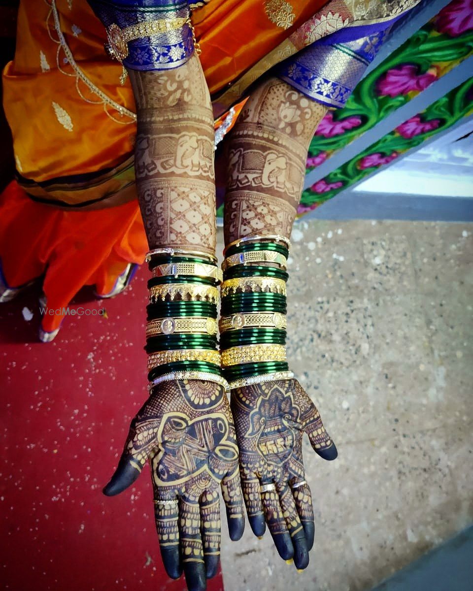 Photo From Bride :  Gayatri sopte - By Neeliksha Mehendi Designer