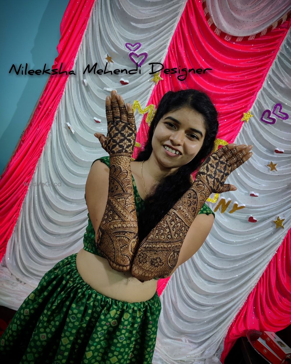 Photo From Bride :  Gayatri sopte - By Neeliksha Mehendi Designer