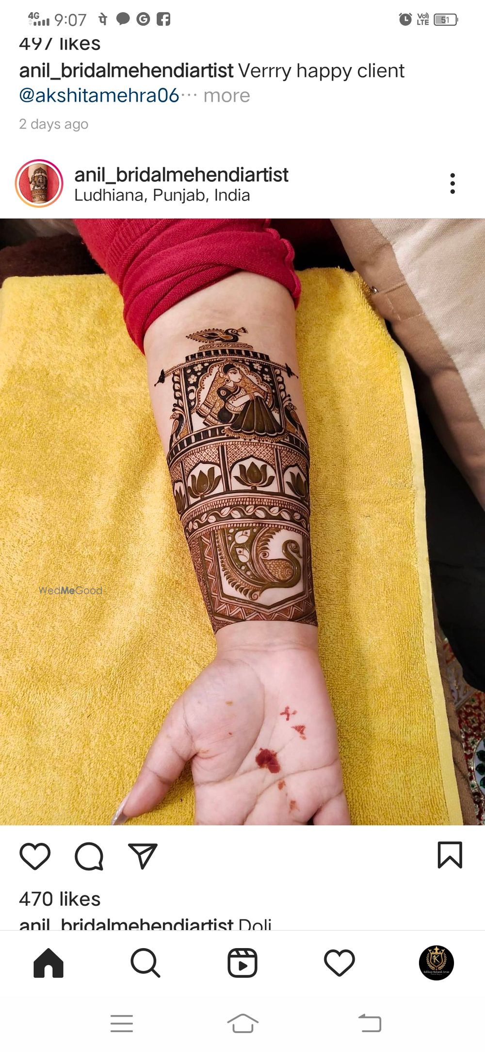 Photo From best rajsthan Mehandi artist - By Kuldeep Mehandi Artist