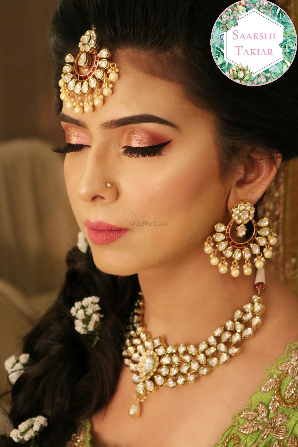 Photo From Dakshi - The Gorgeous Muslim Bride - By Makeup by Saakshi Takiar