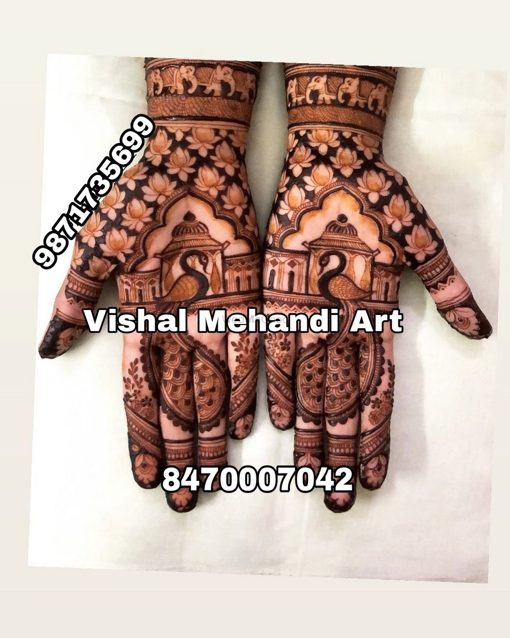 Photo From bride mehandi designs - By Vishal Mehandi Art