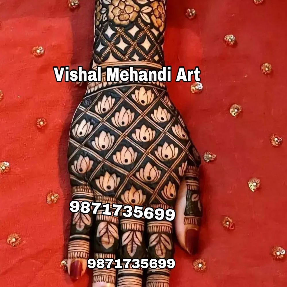 Photo From bride mehandi designs - By Vishal Mehandi Art