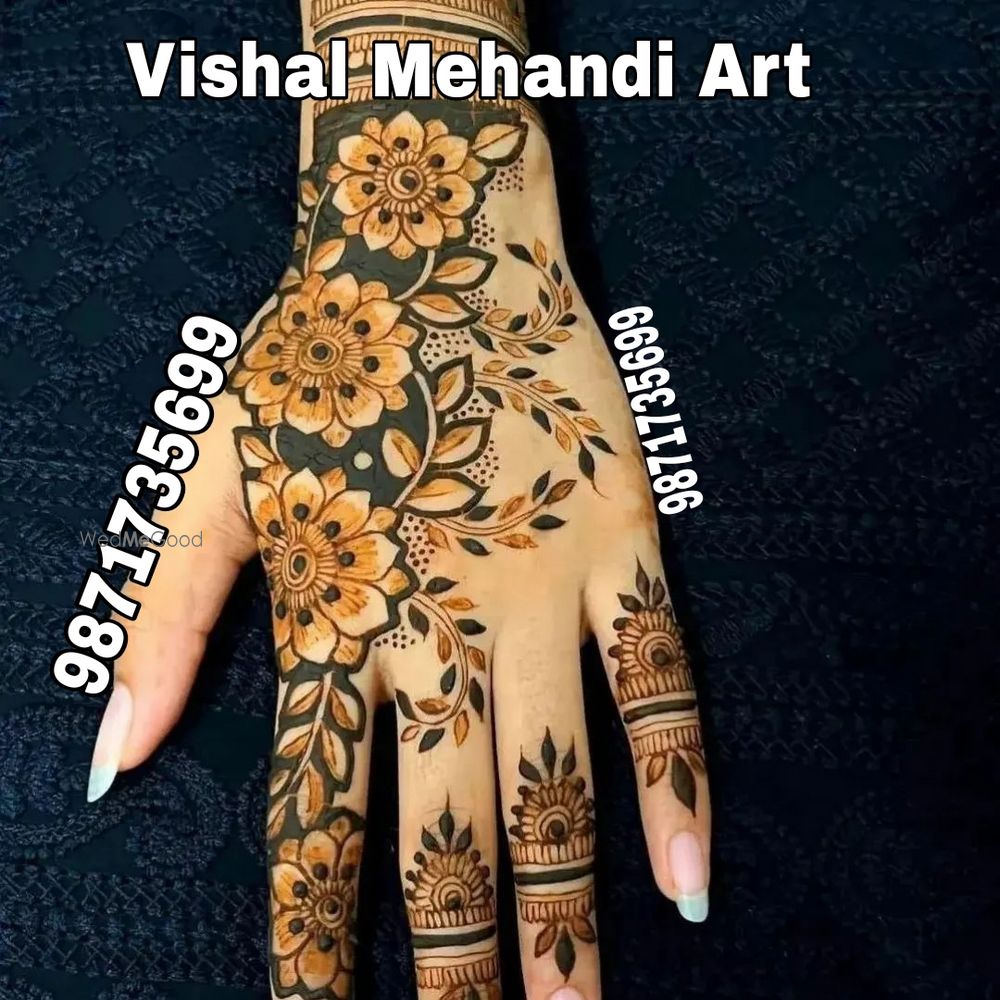 Photo From bride mehandi designs - By Vishal Mehandi Art