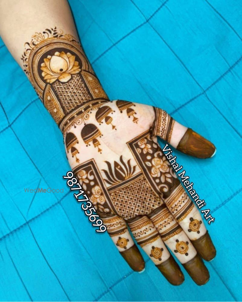 Photo From bride mehandi designs - By Vishal Mehandi Art