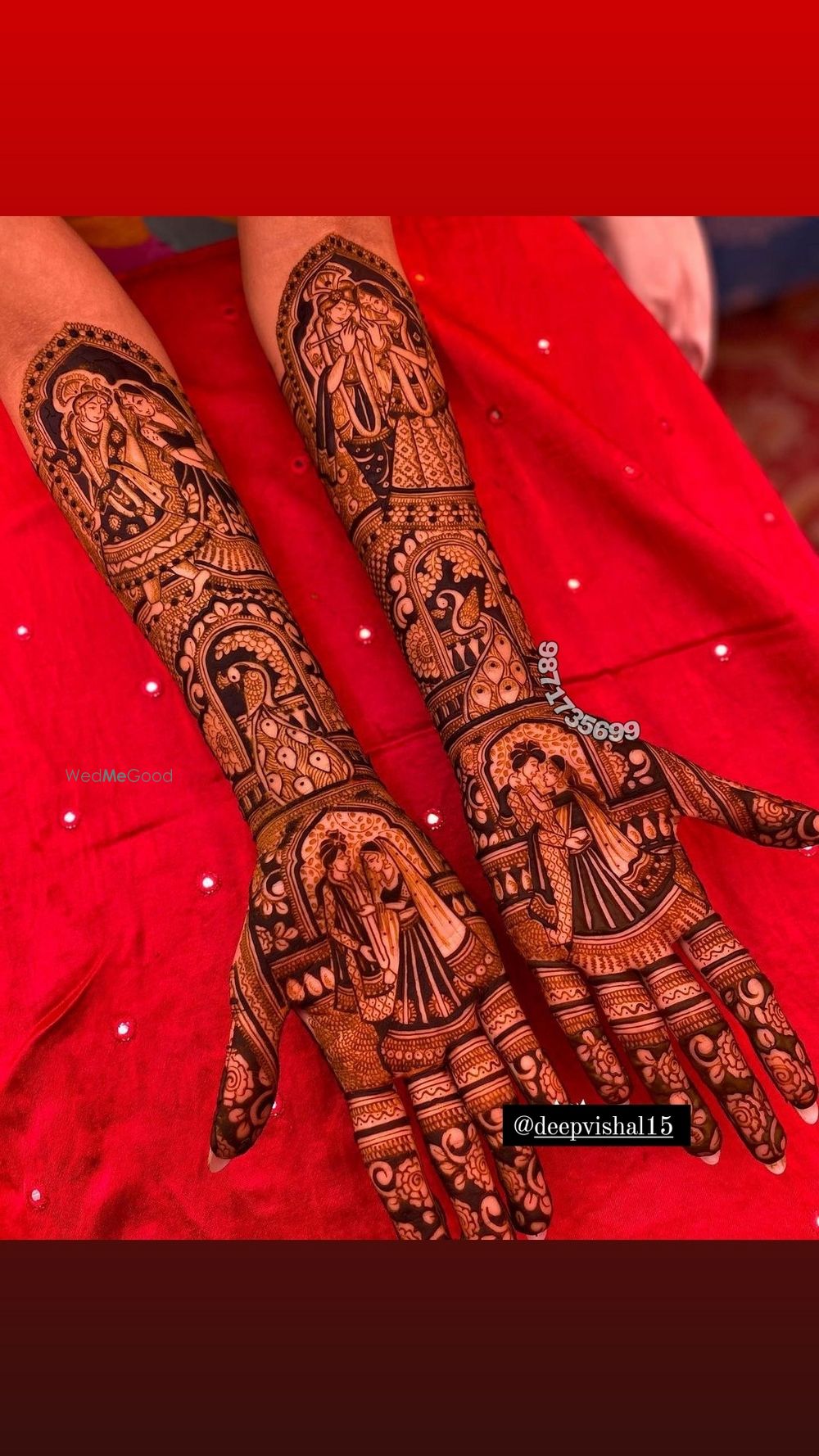 Photo From bride mehandi designs - By Vishal Mehandi Art