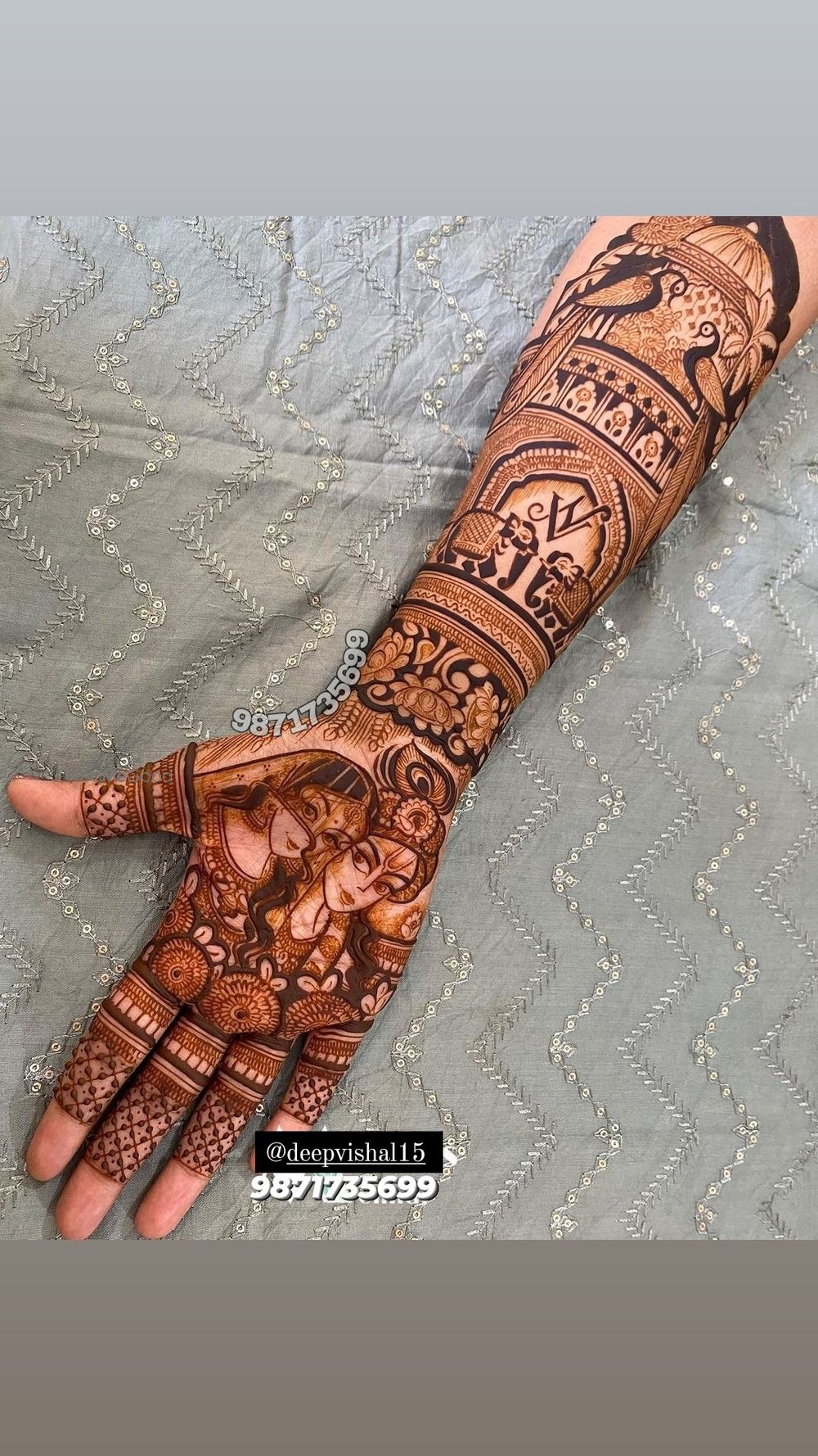 Photo From bride mehandi designs - By Vishal Mehandi Art