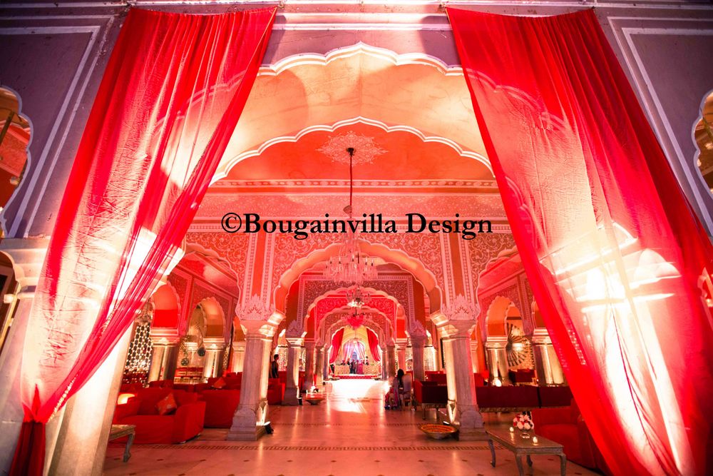 Photo From Regal wedding at city palace - By Bougainvilla Design