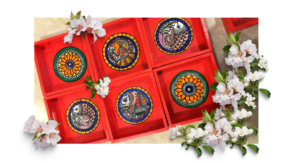 Photo From hand Painted trays - By ArtyKase