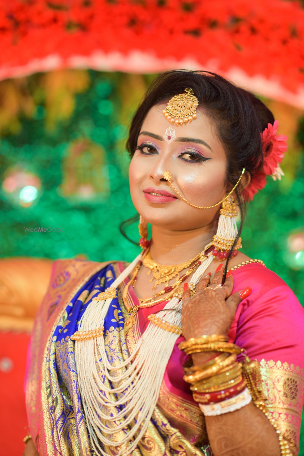 Photo From SHARMISTHA - Real Bengali Reception Bride - By Sukanya's Makeover - Bridal Makeup Artist in Kolkata