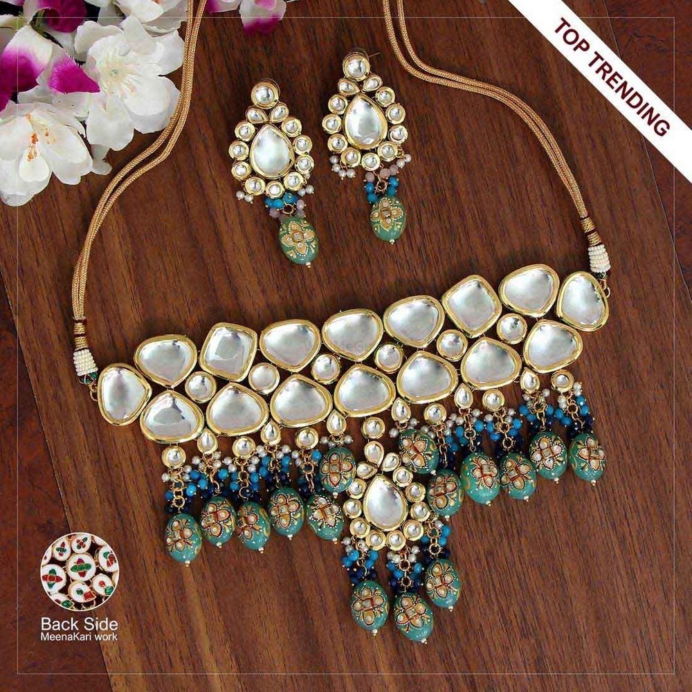 Photo From Meenakari Necklace Sets - By House of Zewar