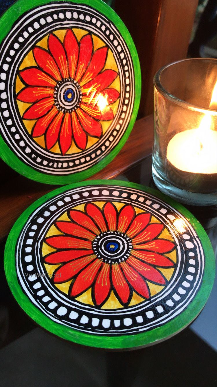 Photo From Hand Painted Coaster - By ArtyKase