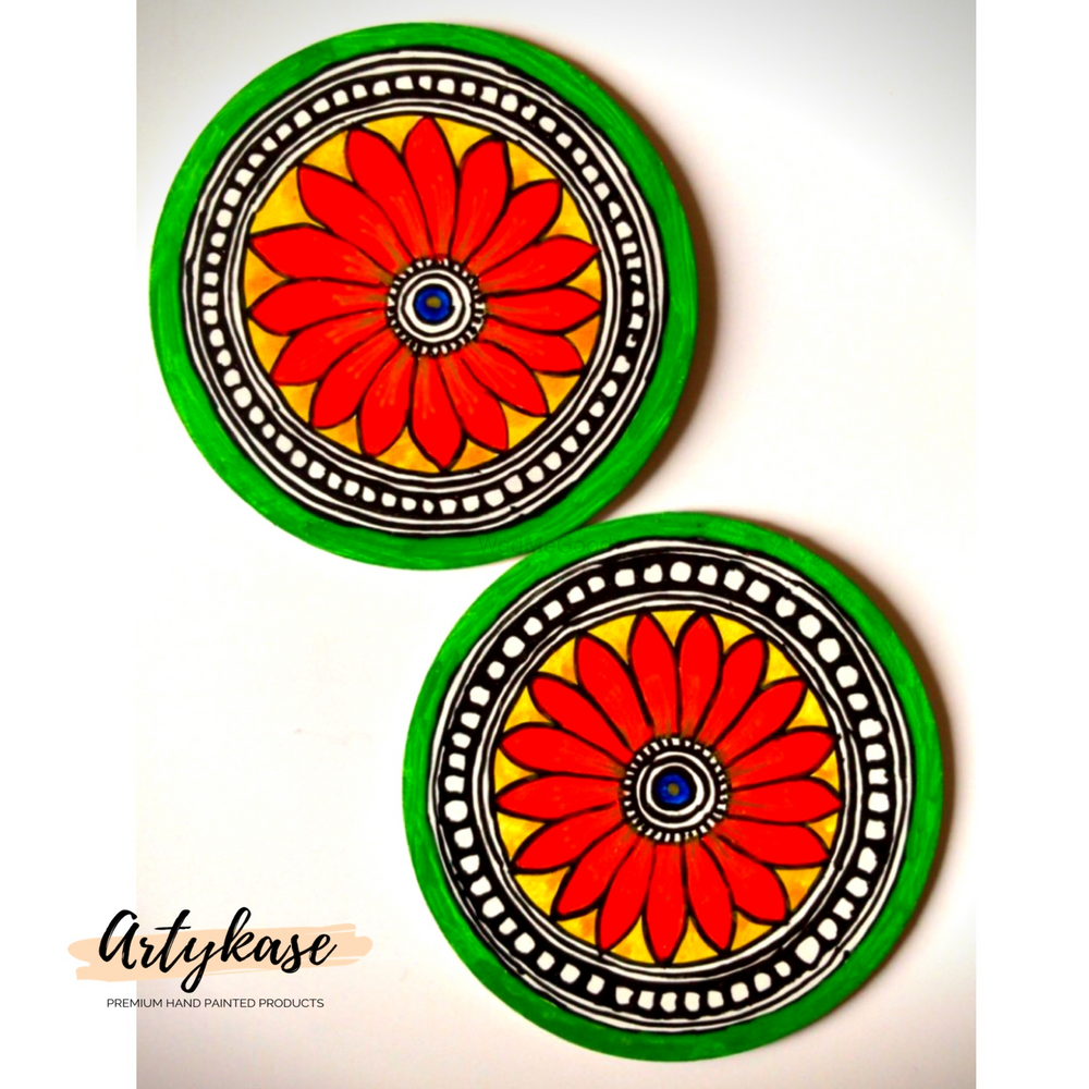 Photo From Hand Painted Coaster - By ArtyKase