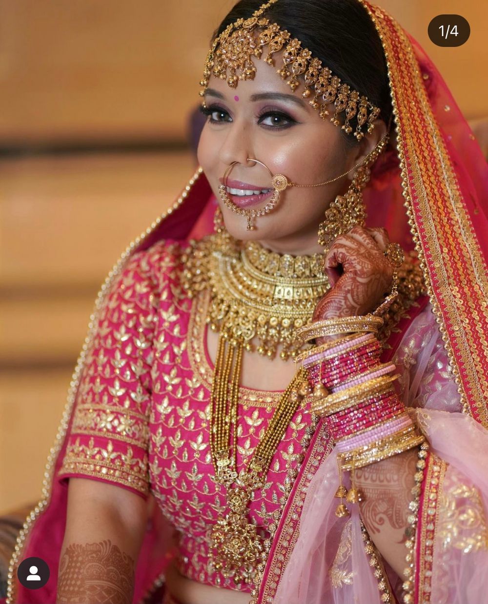 Photo From Bride Anisha - By Mehak Chopra Makeup Artist