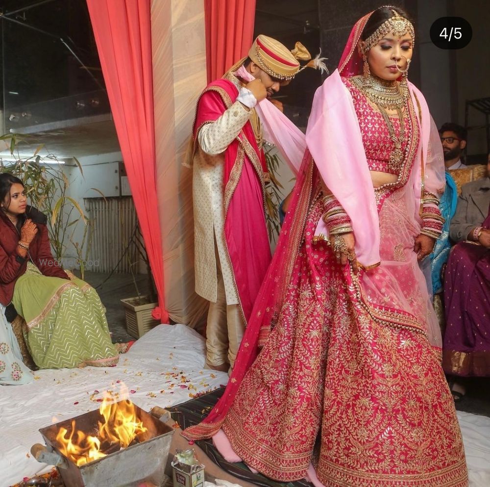 Photo From Bride Anisha - By Mehak Chopra Makeup Artist