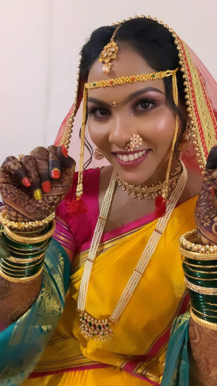 Photo From Maharashtrian bride Swati  - By Shiwangi Makeovers