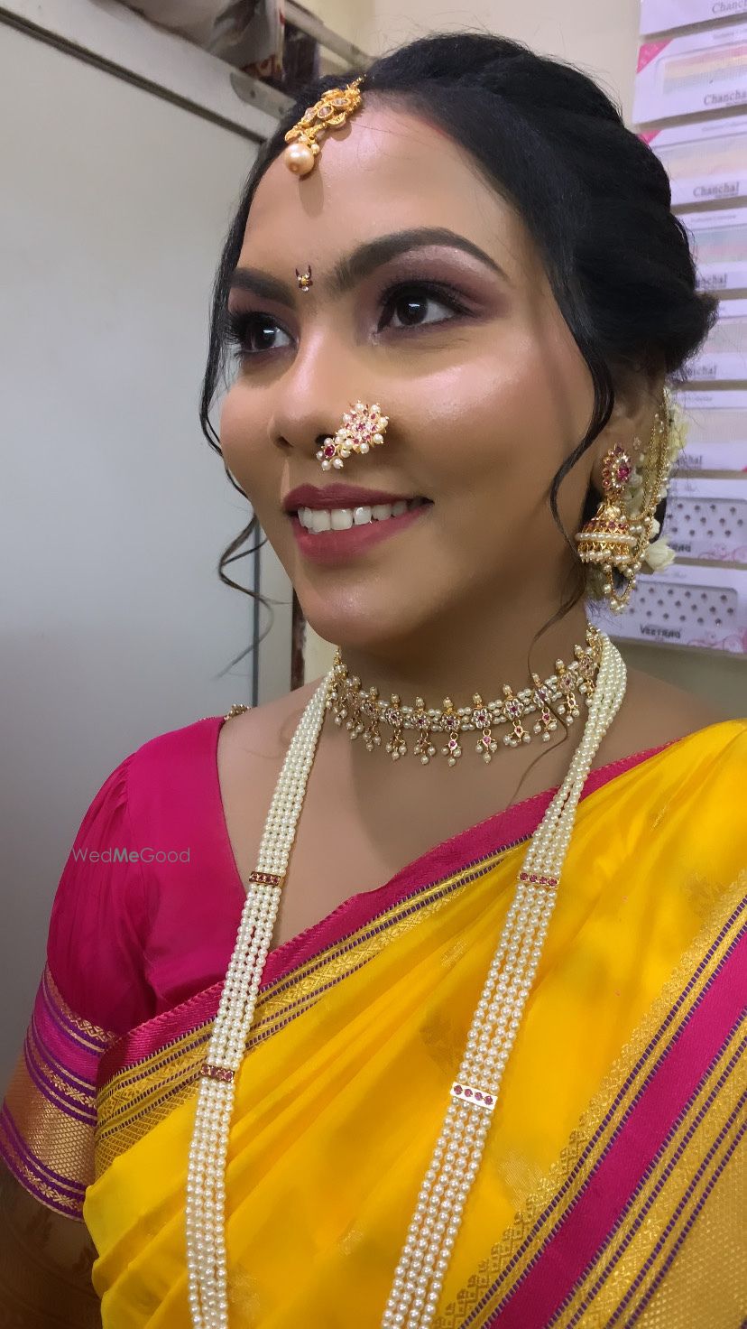 Photo From Maharashtrian bride Swati  - By Shiwangi Makeovers