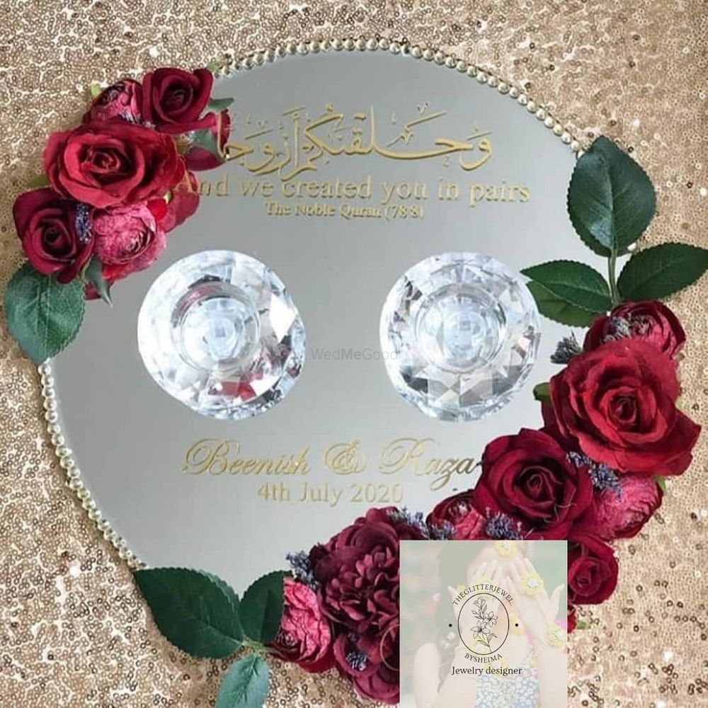 Photo From engagement ring platters - By The Glitter Jewel by Sheima