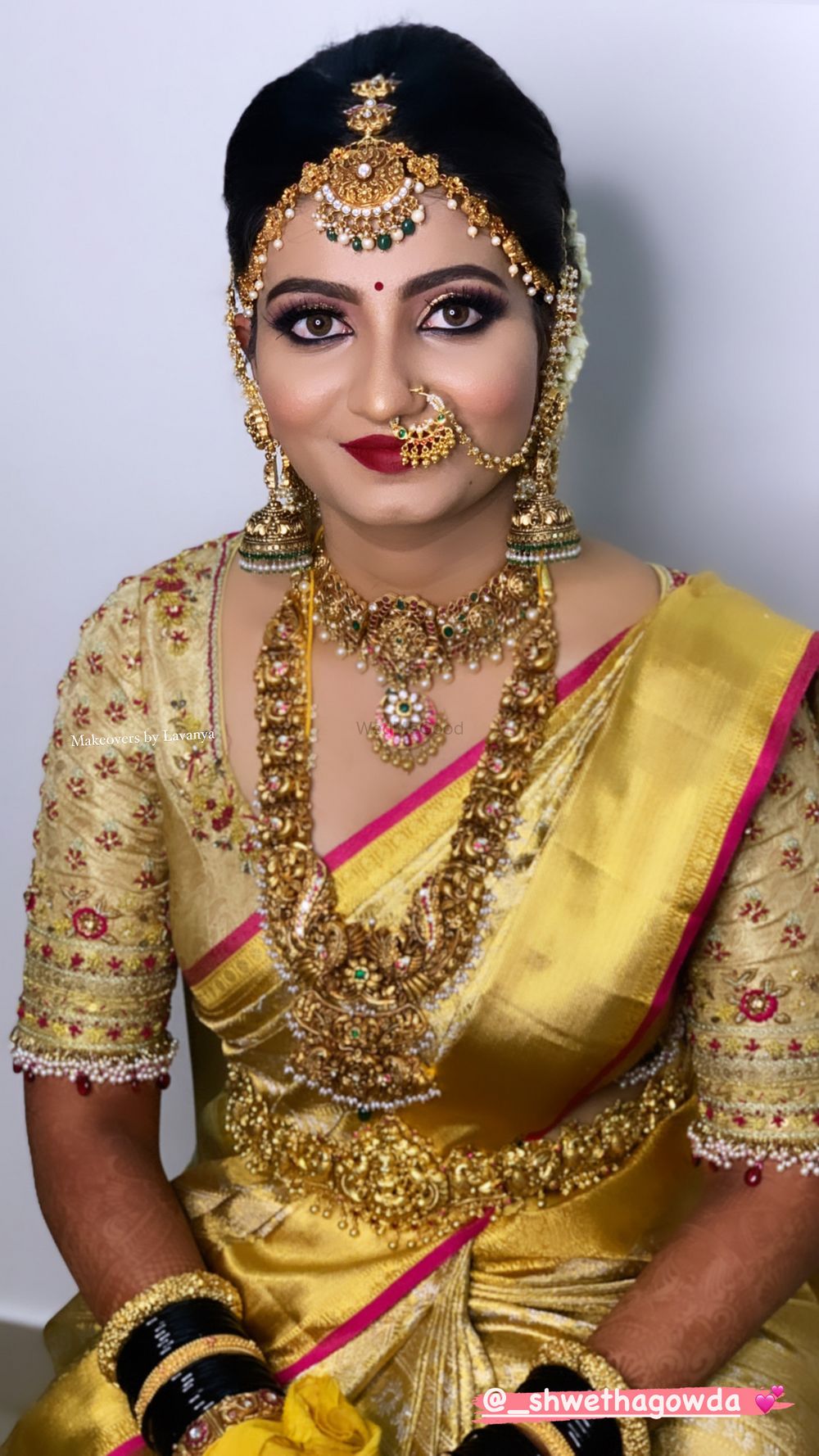 Photo From Shwetha Wedding - By Makeovers by Lavanya