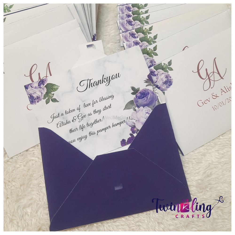 Photo From Customised Envelope for Wedding ? - By Twinkling Crafts