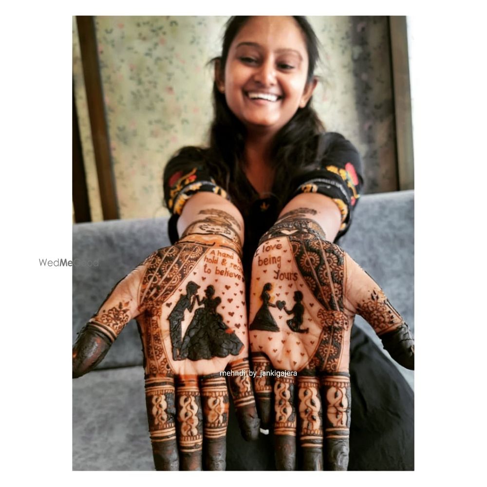 Photo From engagement - By Mehndi by Janki Gajera