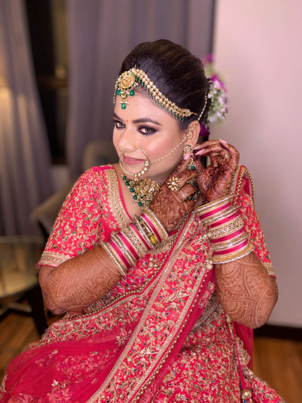 Photo From SUPER GLAM BRIDAL MAKEUP | Bride Niharika - By Makeup by Ridhima