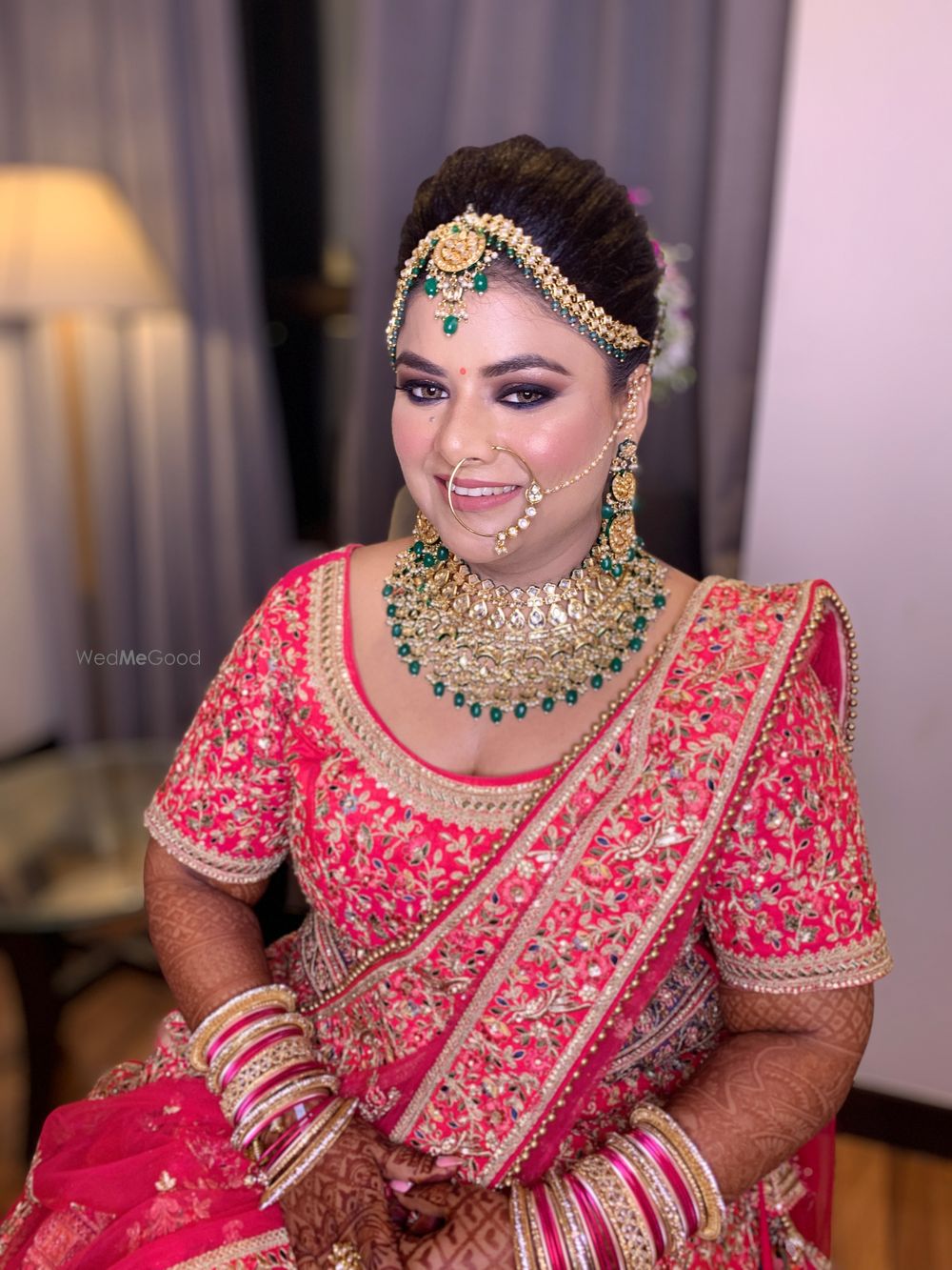 Photo From SUPER GLAM BRIDAL MAKEUP | Bride Niharika - By Makeup by Ridhima