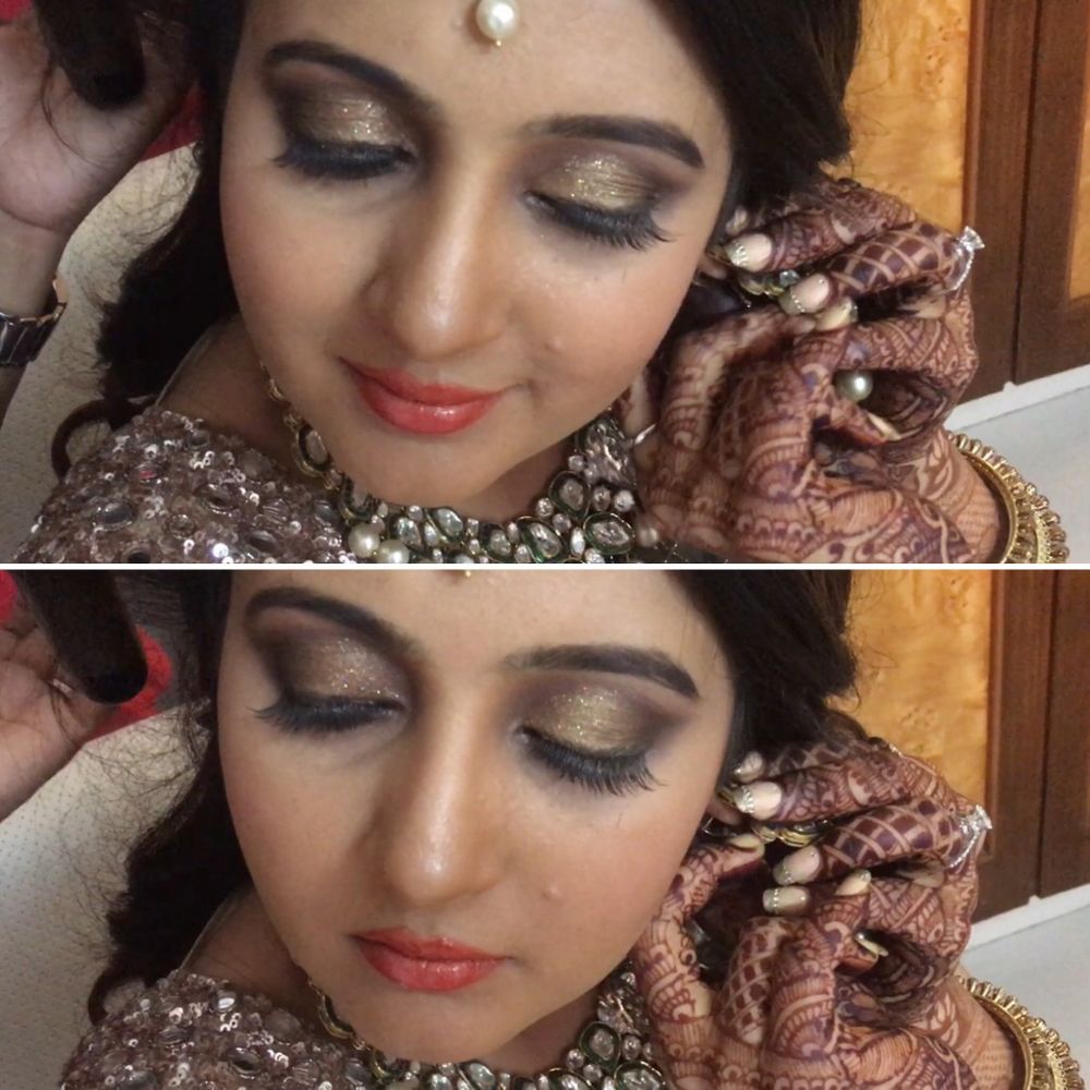 Photo From Subtle Cocktail Makeup_Dhruvi's Sangeet Function - By Nivritti Chandra