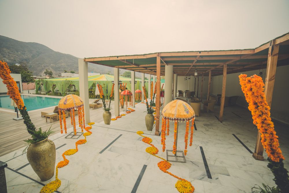 Photo From Mehndi Set Up - By Hotel Brahma Horizon 