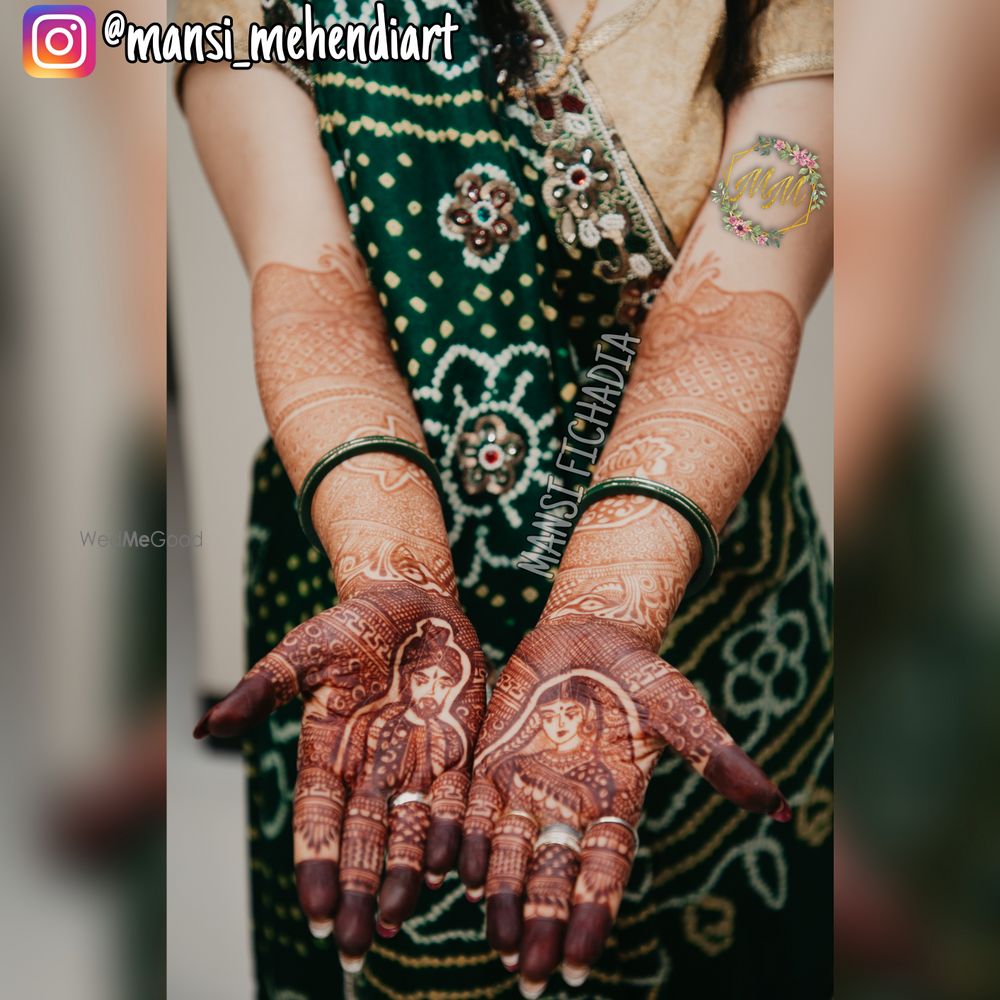 Photo From Vinni❤️Naitik - By Mansi Mehendi Art