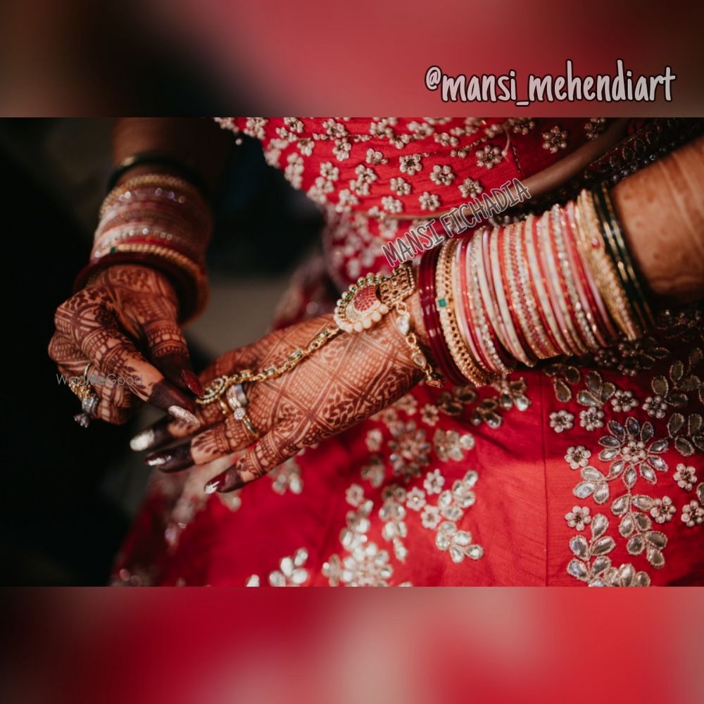 Photo From Vinni❤️Naitik - By Mansi Mehendi Art