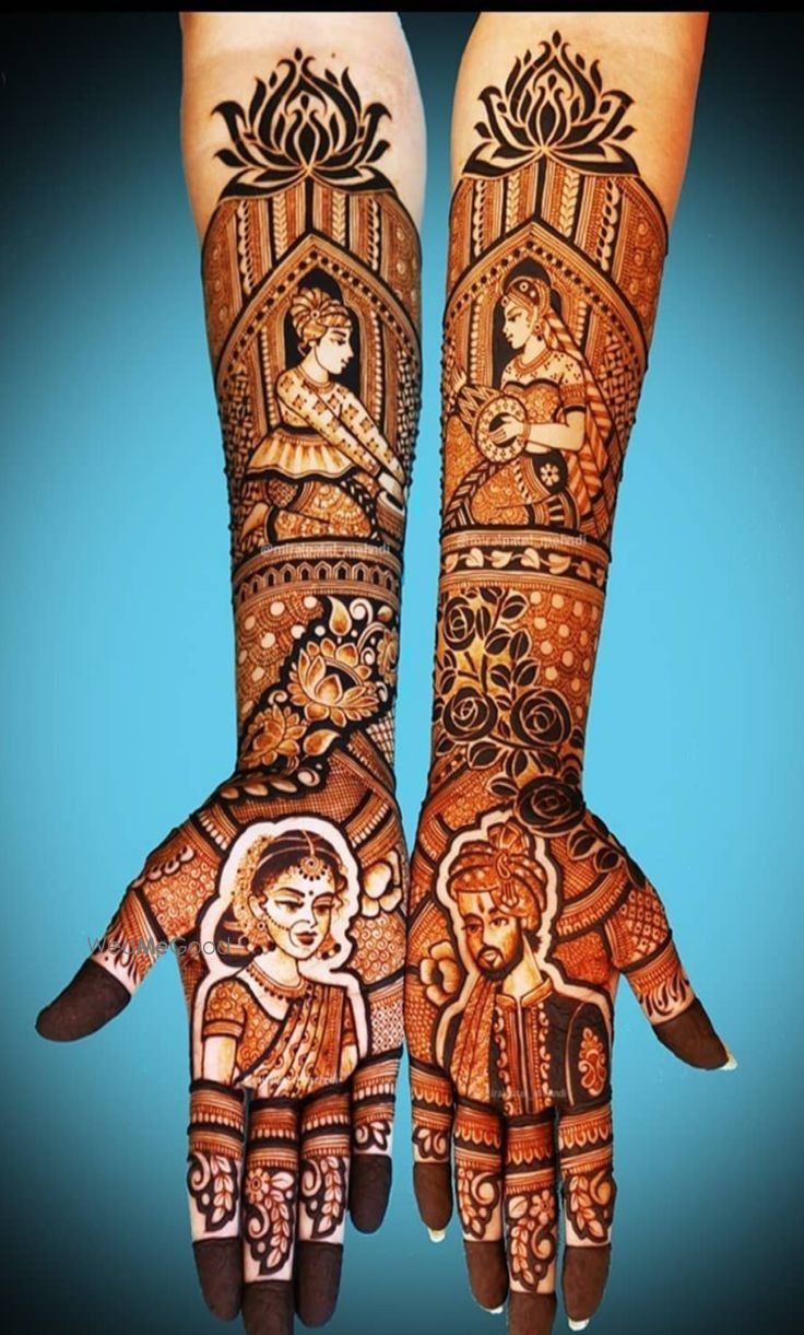 Photo From portrait mehandi designs - By Rinku Mehndi Artist