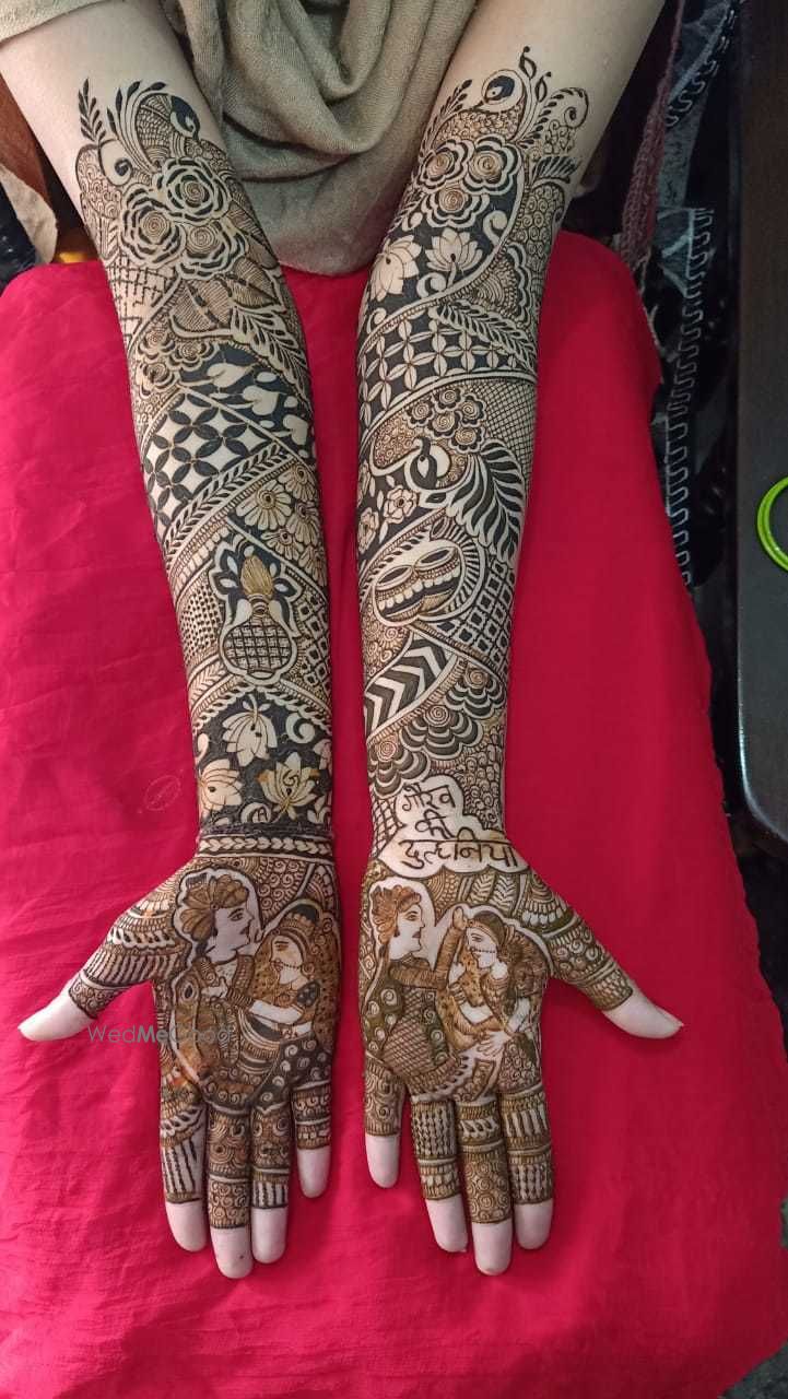 Photo From portrait mehandi designs - By Rinku Mehndi Artist