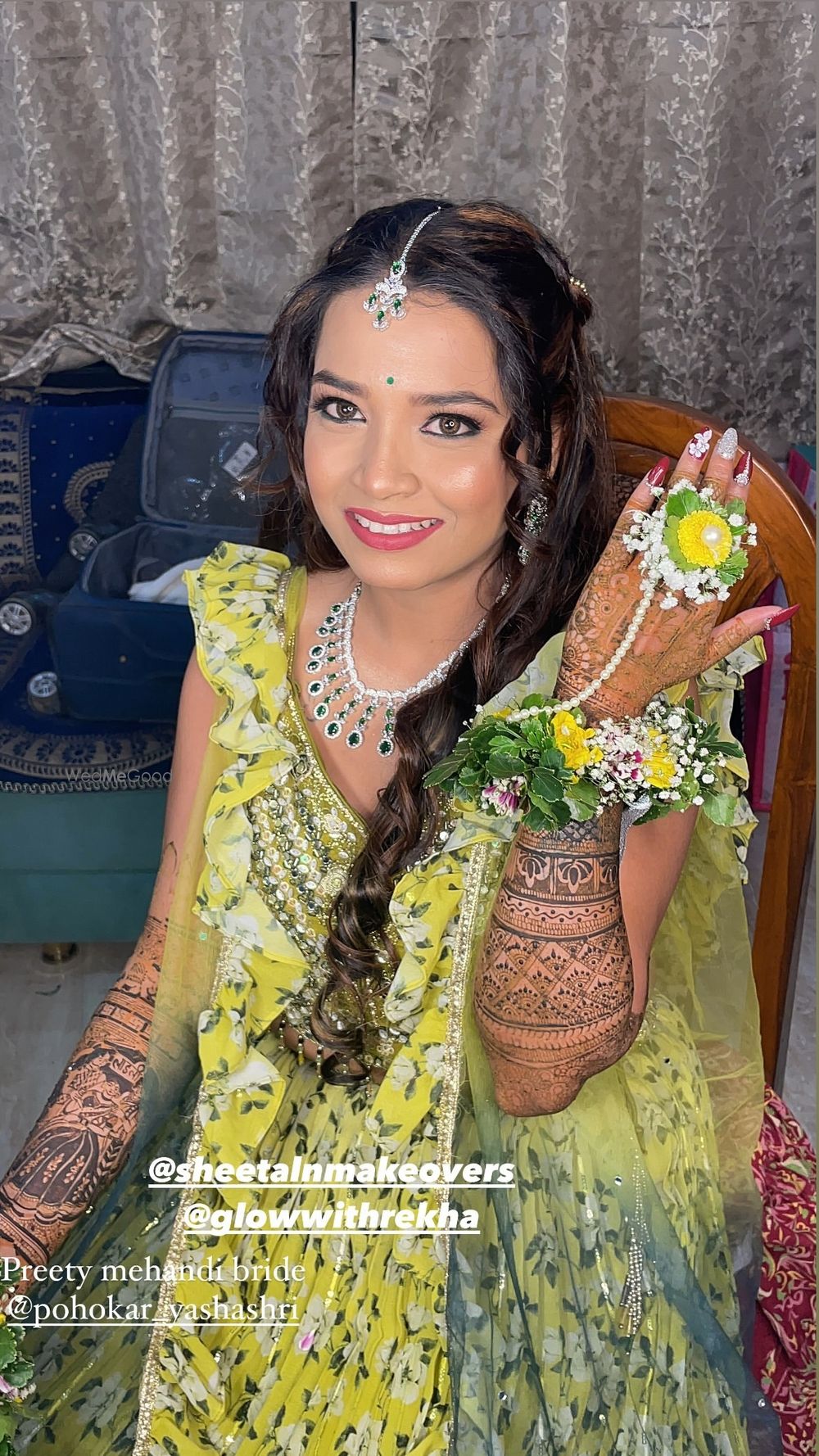 Photo From Haldimehndi Bride - By Sheetal Rathore's Makeover