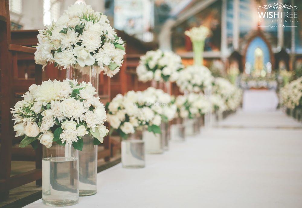 Photo From Victorian White theme church wedding - By Wishtree Weddings