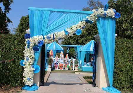 Photo From Blue & White Theme - By Bhakti Events and Wedding Planners