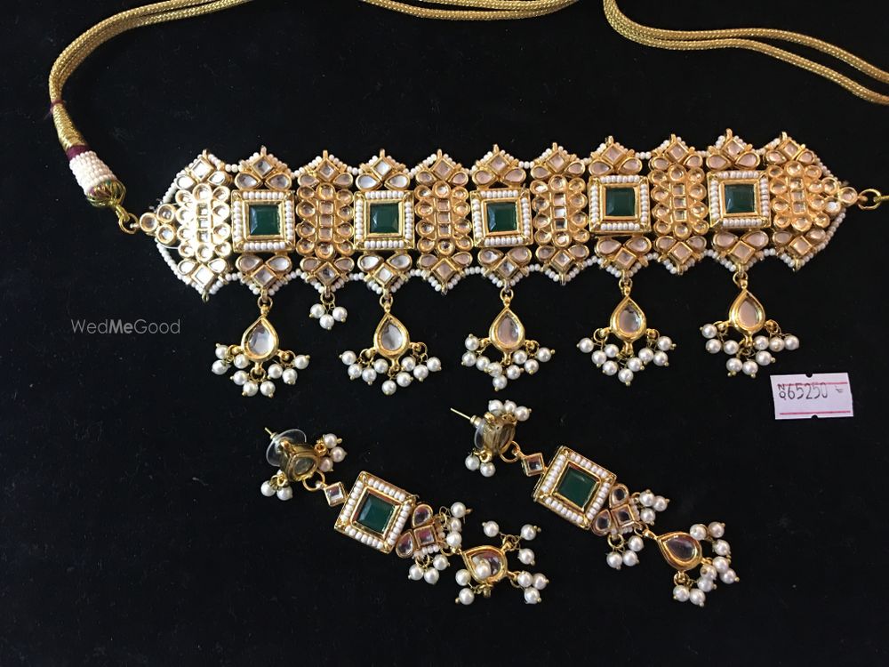 Photo From Mrt Meena kundan choker set - By G J International 