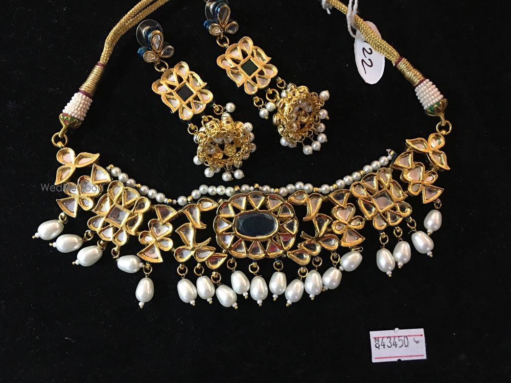 Photo From Mrt Meena kundan choker set - By G J International 