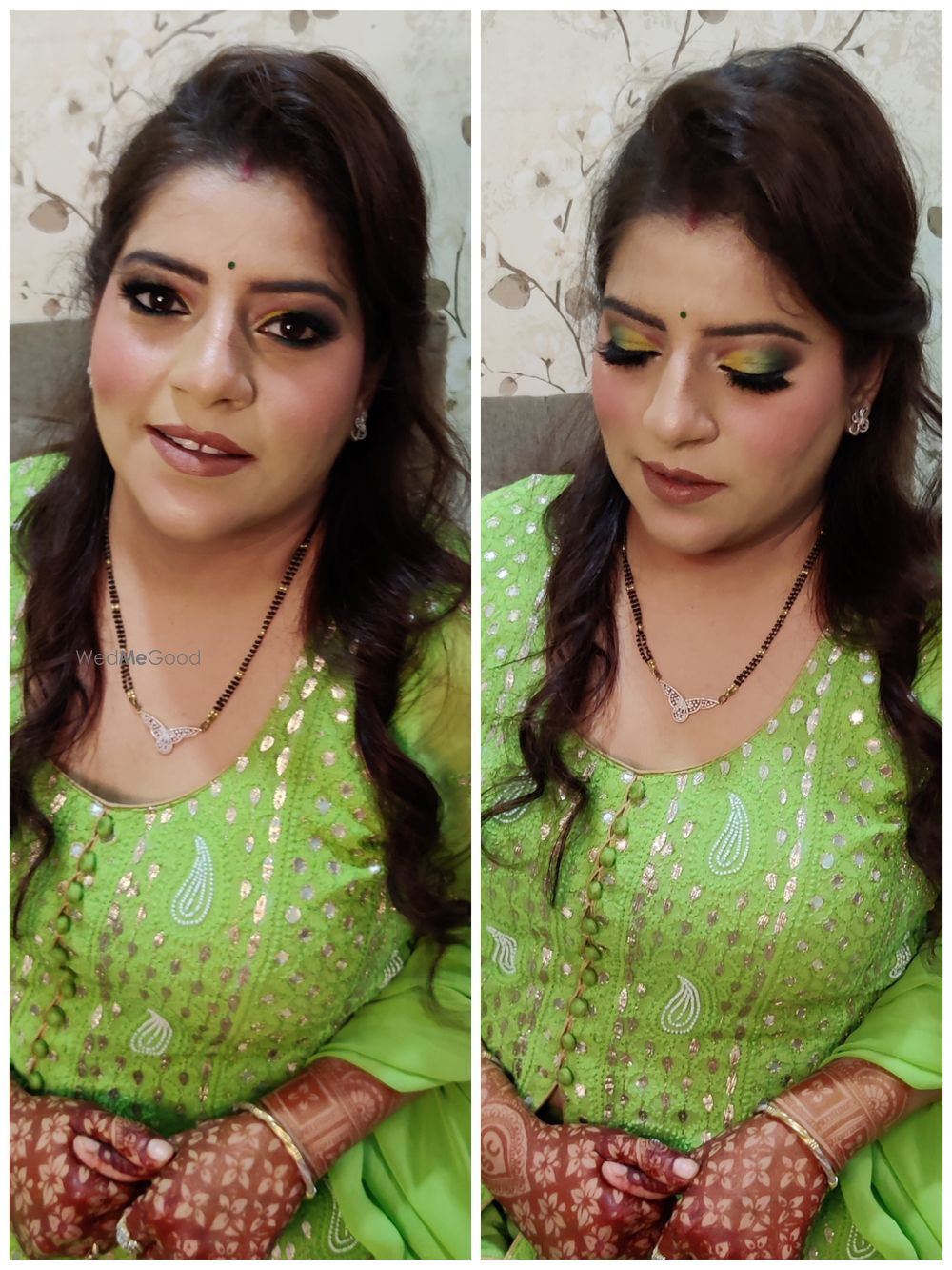 Photo From Mehendi/ Haldi look - By Kritishilp Makeup Studio