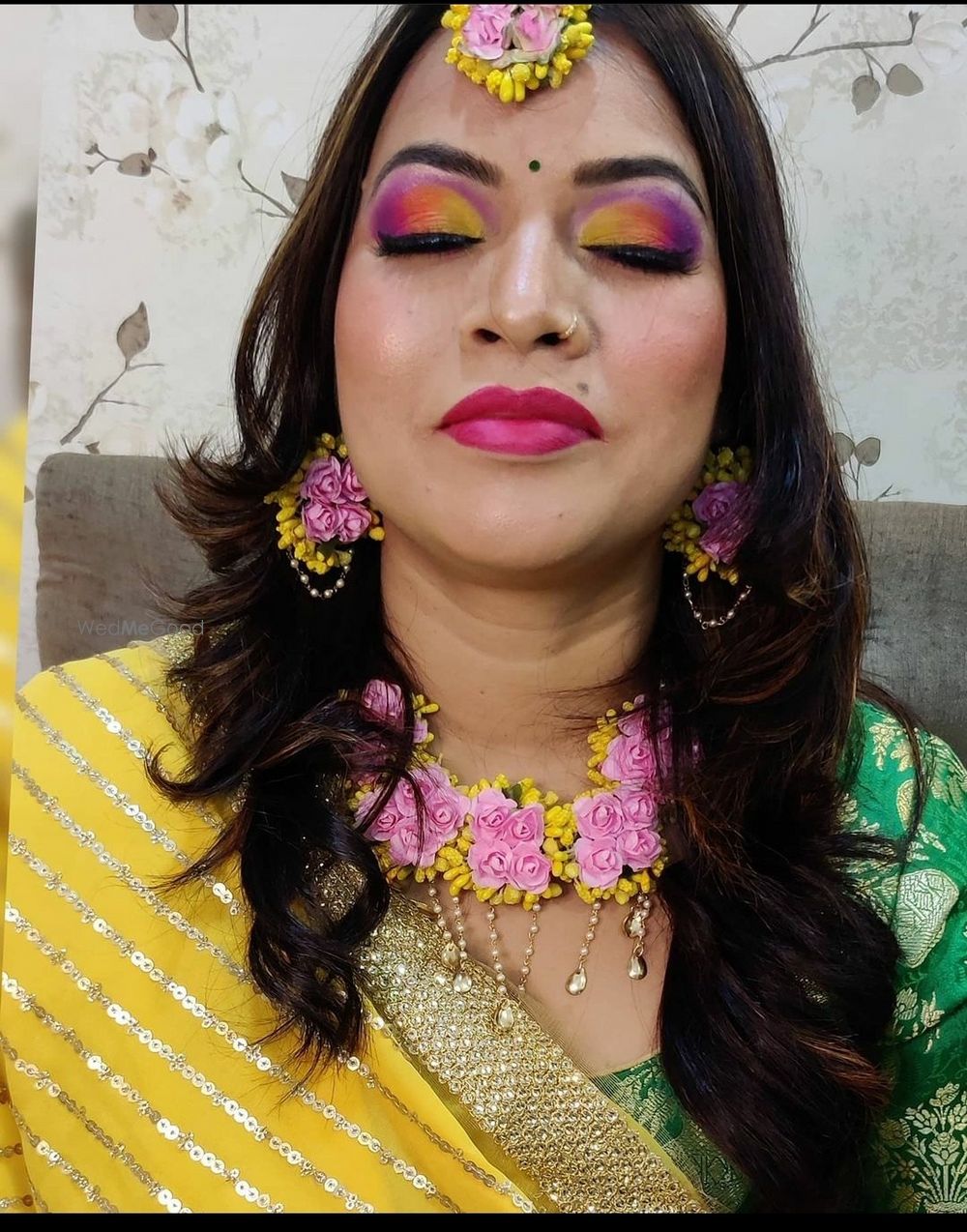 Photo From Mehendi/ Haldi look - By Kritishilp Makeup Studio