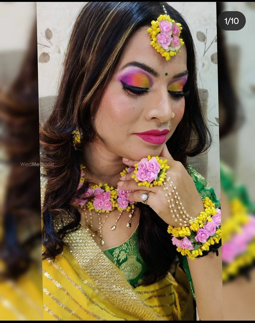 Photo From Mehendi/ Haldi look - By Kritishilp Makeup Studio