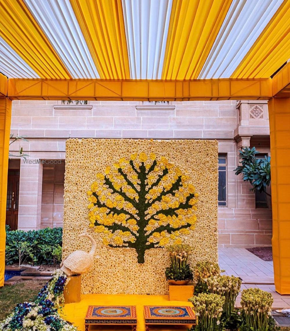 Photo From Pellikuthuru, Pellikoduku & Haldi Backdrops - By Tie D Knot Theory Events-Decor