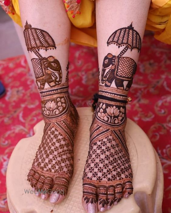 Photo From Bridal Mehandi Design - By Aneesh Mehandi Art