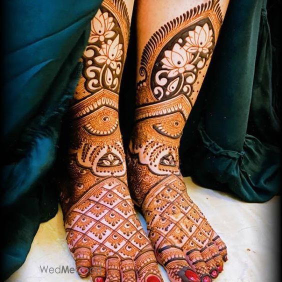 Photo From Bridal Mehandi Design - By Aneesh Mehandi Art