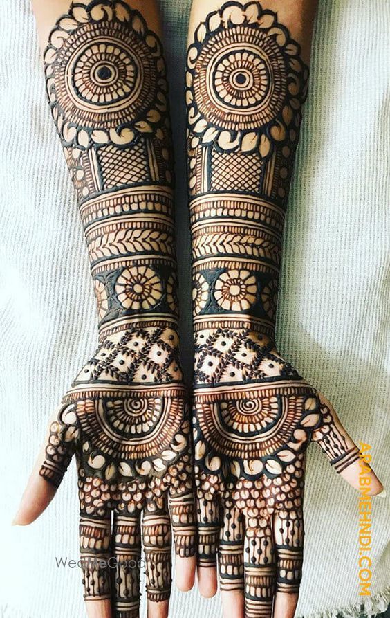 Photo From Bridal Mehandi Design - By Aneesh Mehandi Art